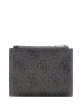 GUESS 2 USCITA Portafoglio Guess Milano Bifold Top Zip - Nero BLACK